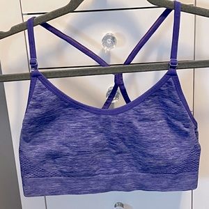 Purple Sports Bra